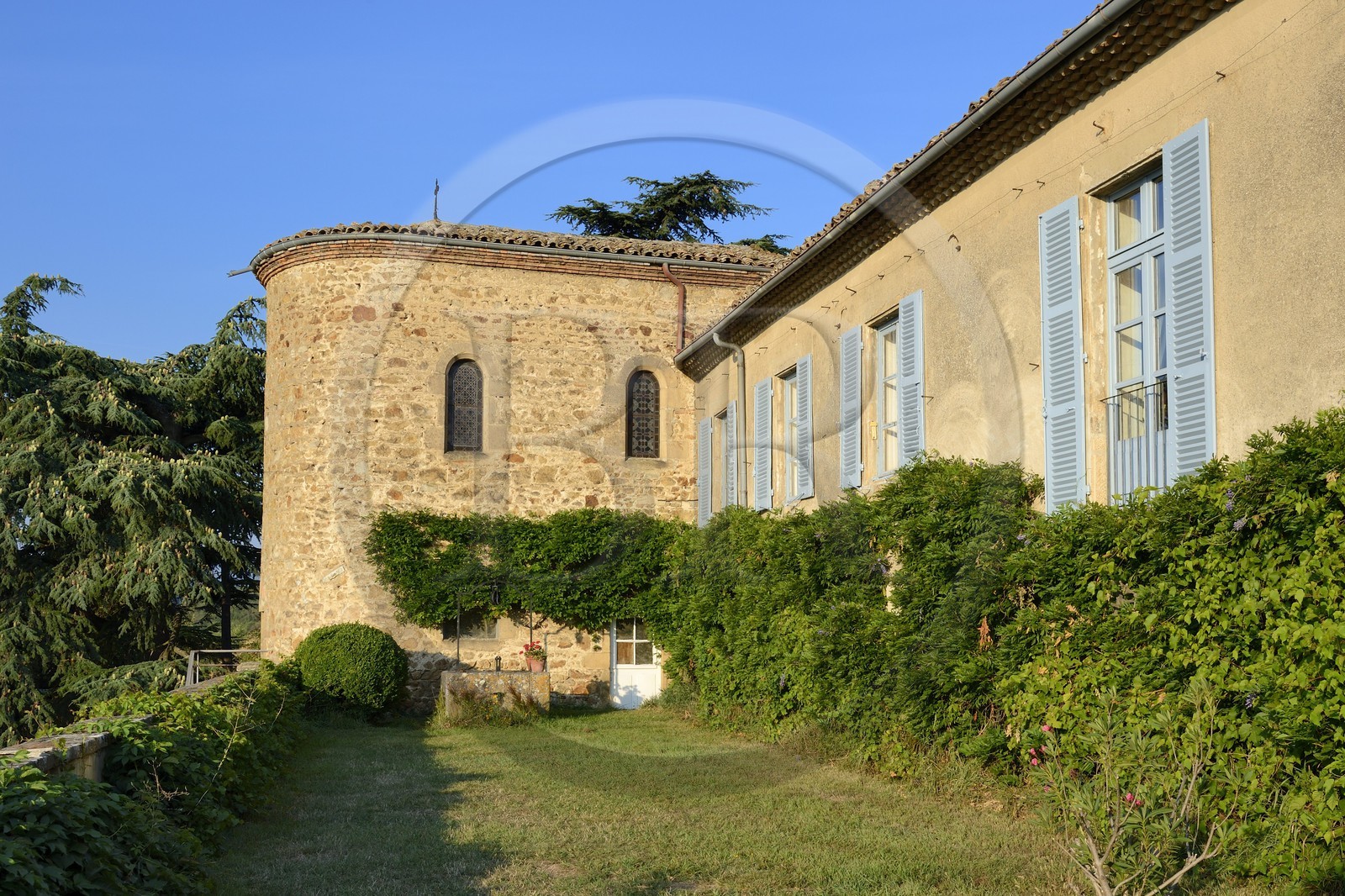 France, Loire (42), Parc Naturel Régional du Pilat, Malleval, chambres d'hôtes du château de Volan