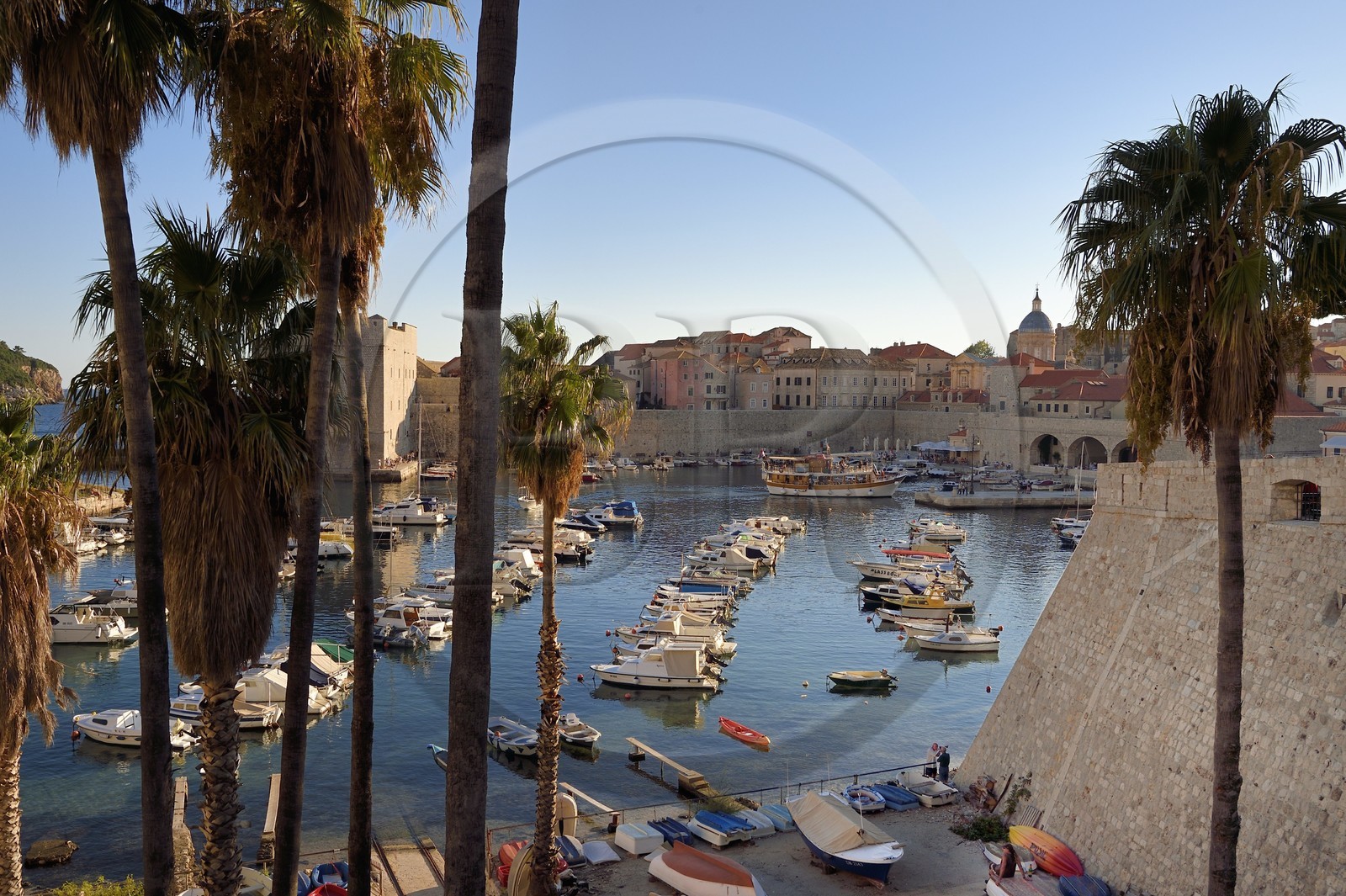 Croatia, Dalmatia, Dalmatian coast, Dubrovnik, Historic Centre listed as World Heritage by UNESCO, the port