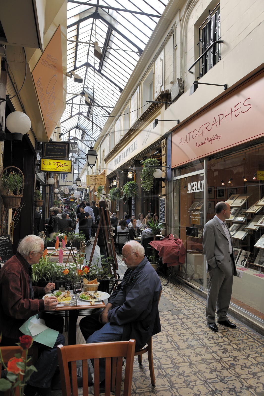 France, Paris (75), Passage des Panoramas