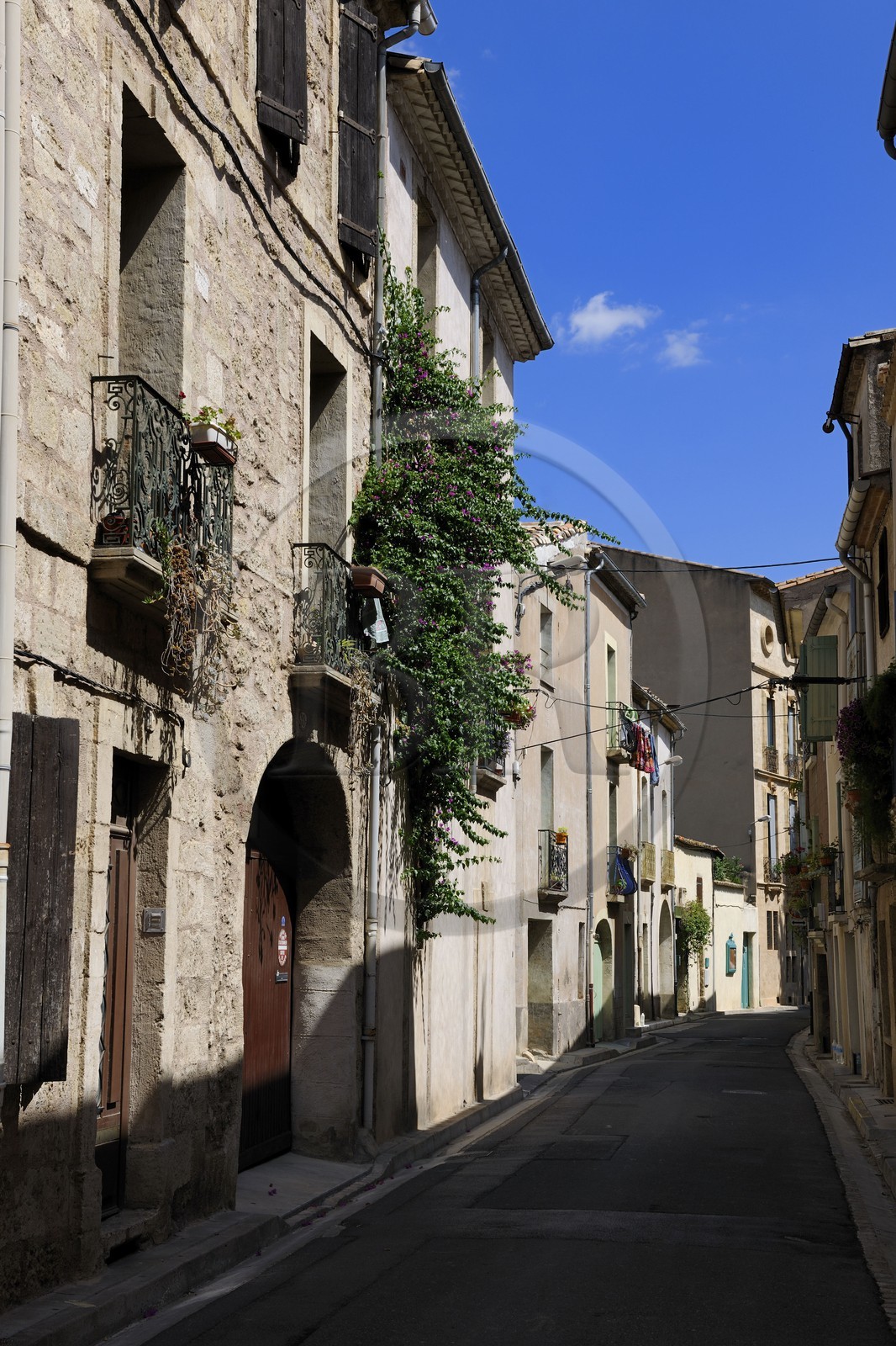 France, Hérault (34), Pézenas, rue Denfert-Rochereau