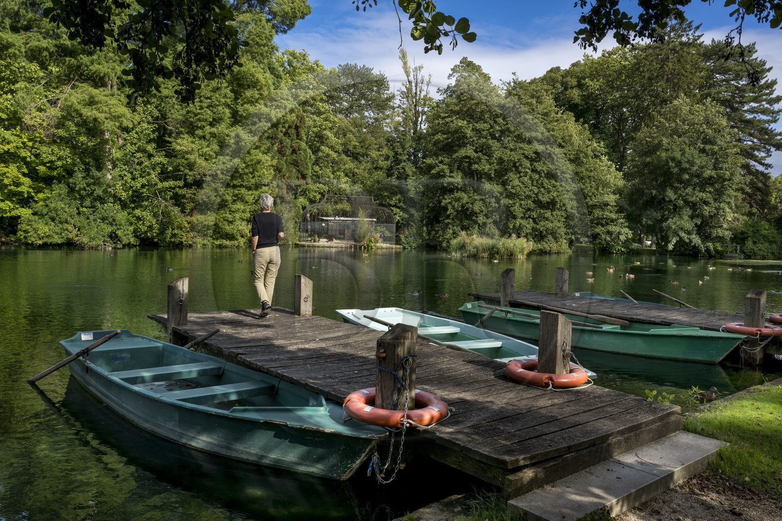 France, Côte-d'Or (21), les climats de Bourgogne classés Patrimoine Mondial de l'UNESCO, Beaune, le parc de la Bouzaize