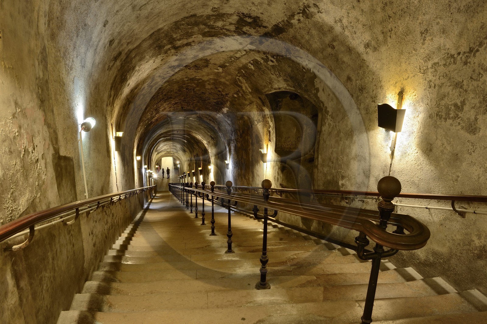 France, Marne (51), Reims le champagne, les caves du Domaine Pommery