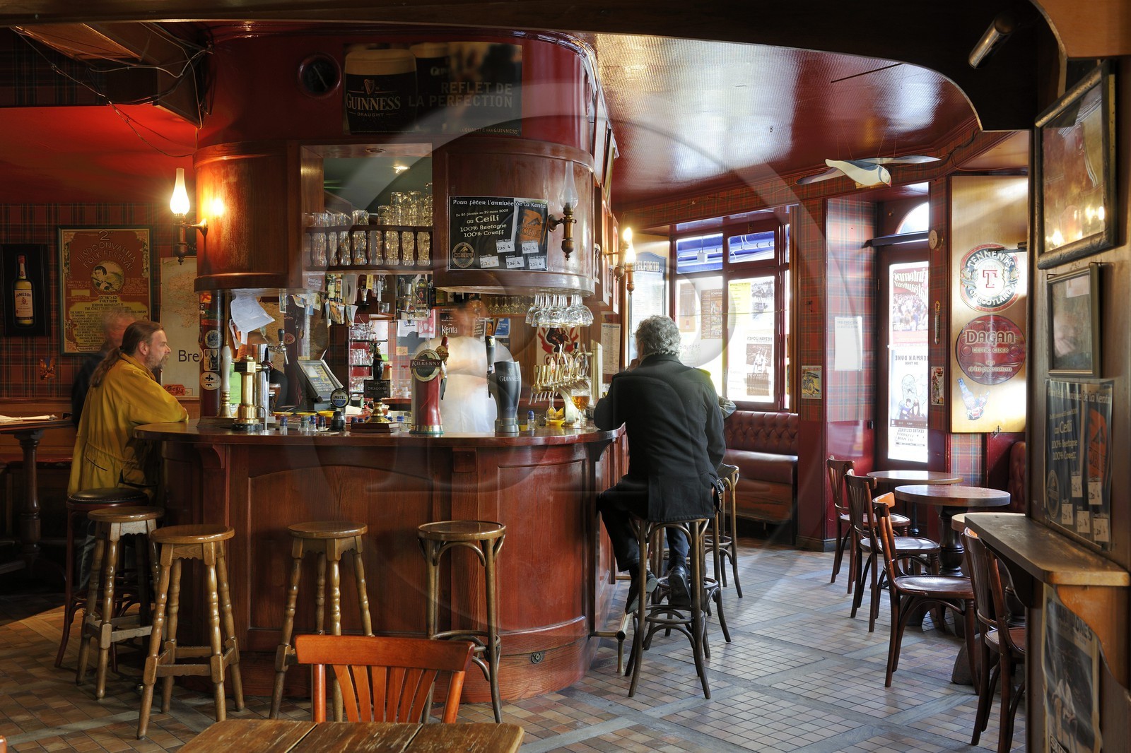 France, Finistère (29), Quimper, le pub celtic Le Ceili