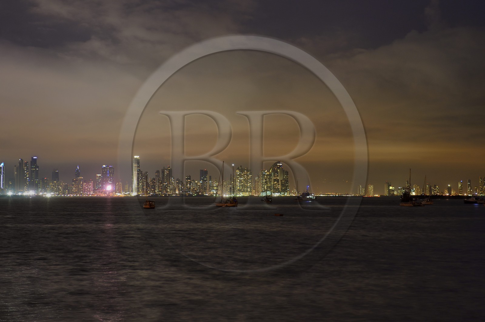 Panama, Panama City, le front de mer et ses gratte-ciels