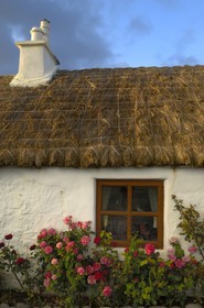 Republic of Ireland, County Galway, Aran Islands, Inishmore, Kilmurvey, Bed and breakfast Man of Aran cottage (Robert Flaherty 's house)