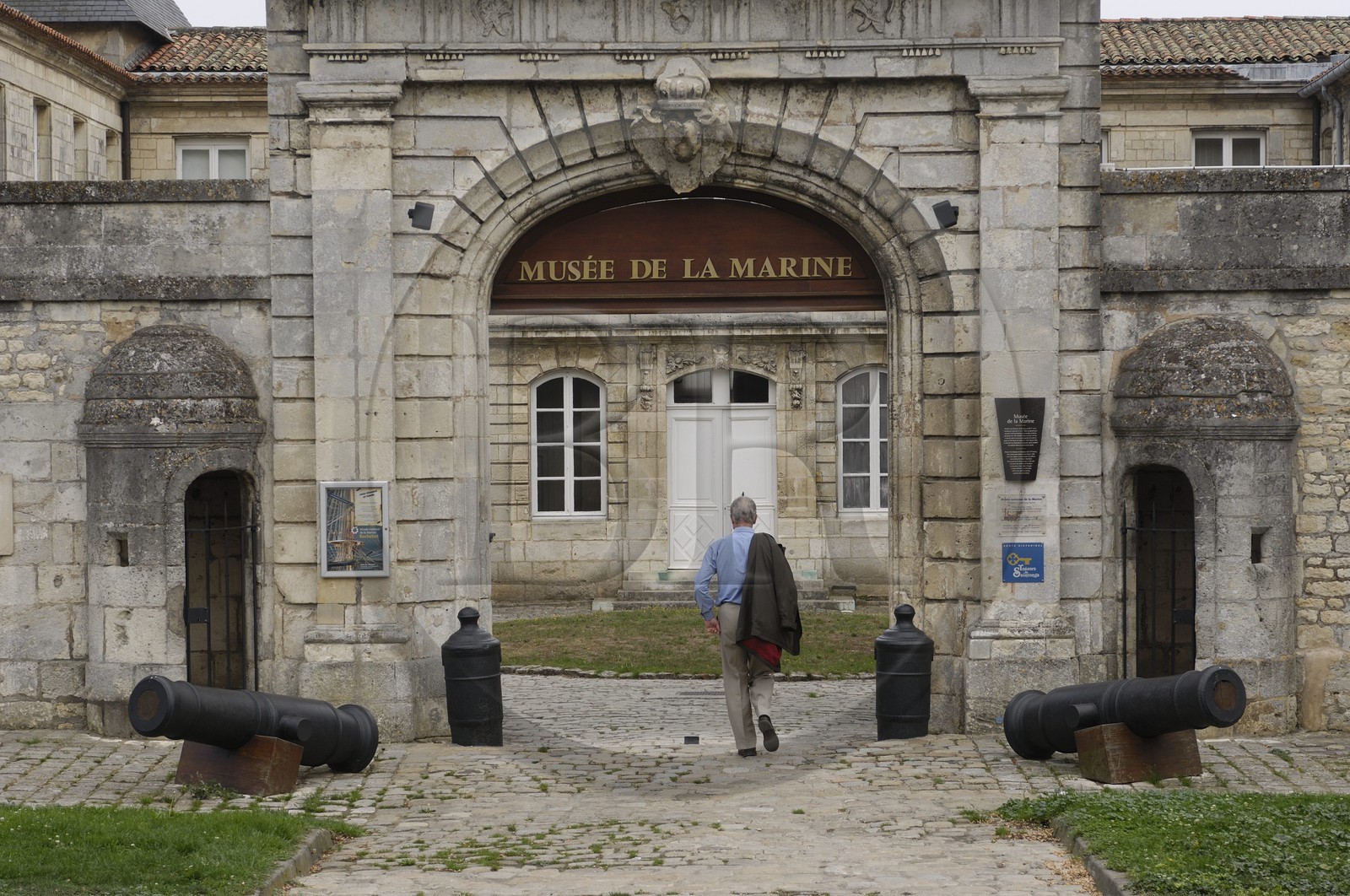 France, Charente-Maritime (17), Rochefort, le quartier de l'Arsenal, musée national de la Marine dans l'hôtel de Cheusses