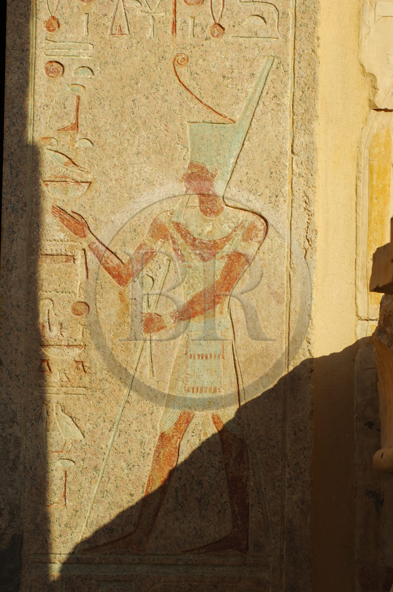 Egypte, Haute Egypte, vallée du Nil, environs de Louxor, nécropole thébaine classée Patrimoine Mondial de l'UNESCO, Thèbes Ouest, Deir el Bahari, temple d'Hatchepsout