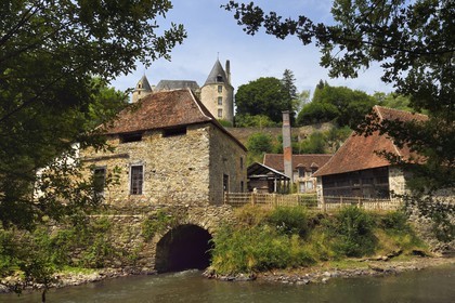 France, Dordogne (24), Périgord Noir, Savignac, la forge de Savignac-Lédrier