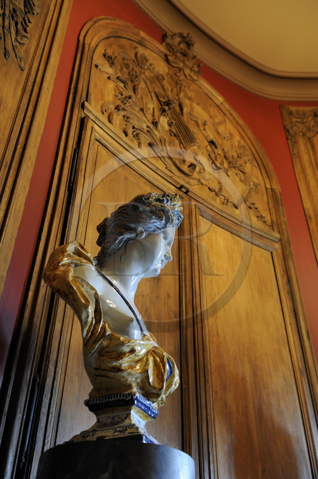 France, Seine-Maritime (76), Rouen, musée de la céramique avec une importante collection de faïences axée sur l'évolution de la production rouennaise