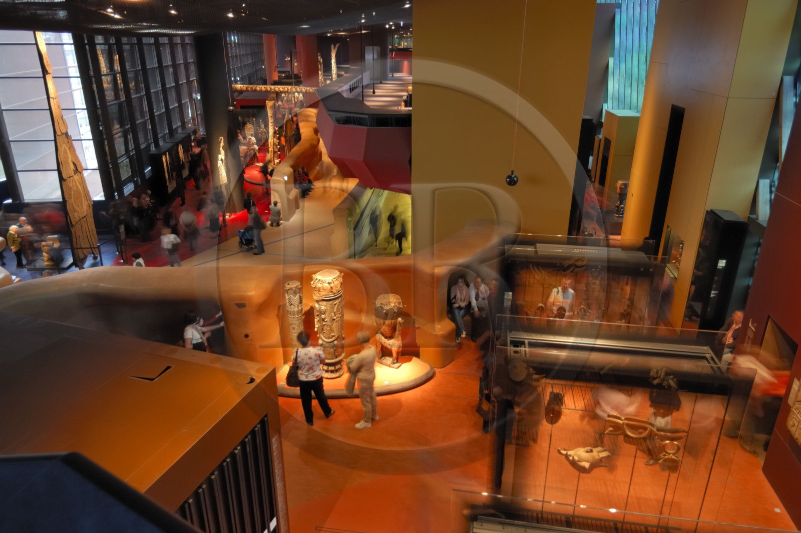 France, Paris (75), le musée des Arts Premiers, musée du quai Branly