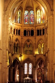 France, Haute-Marne (52), Montier-en-Der, abbatiale Saint-Pierre Saint-Paul, abbaye bénédictine, fondée au 7ème siècle