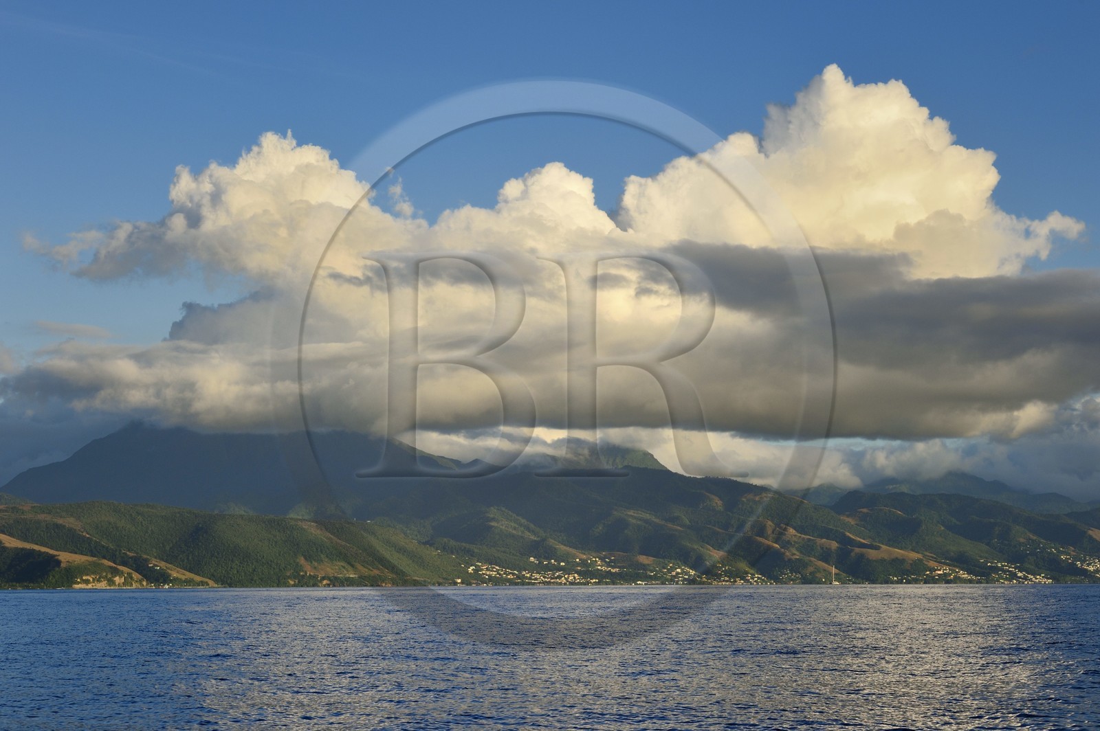 Caraïbes, Ile de la Dominique, la côte Ouest au nord de la capitale Roseau