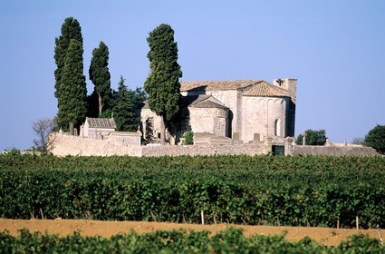 France, Gard (30), Salinelles, la chapelle Saint-Julien