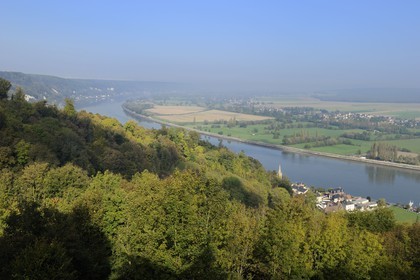 France, Seine-Maritime, the village of La Bouille on the River Seine
