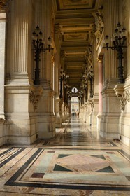 France, Paris (75), Opéra Garnier, la terrasse de la facade sud