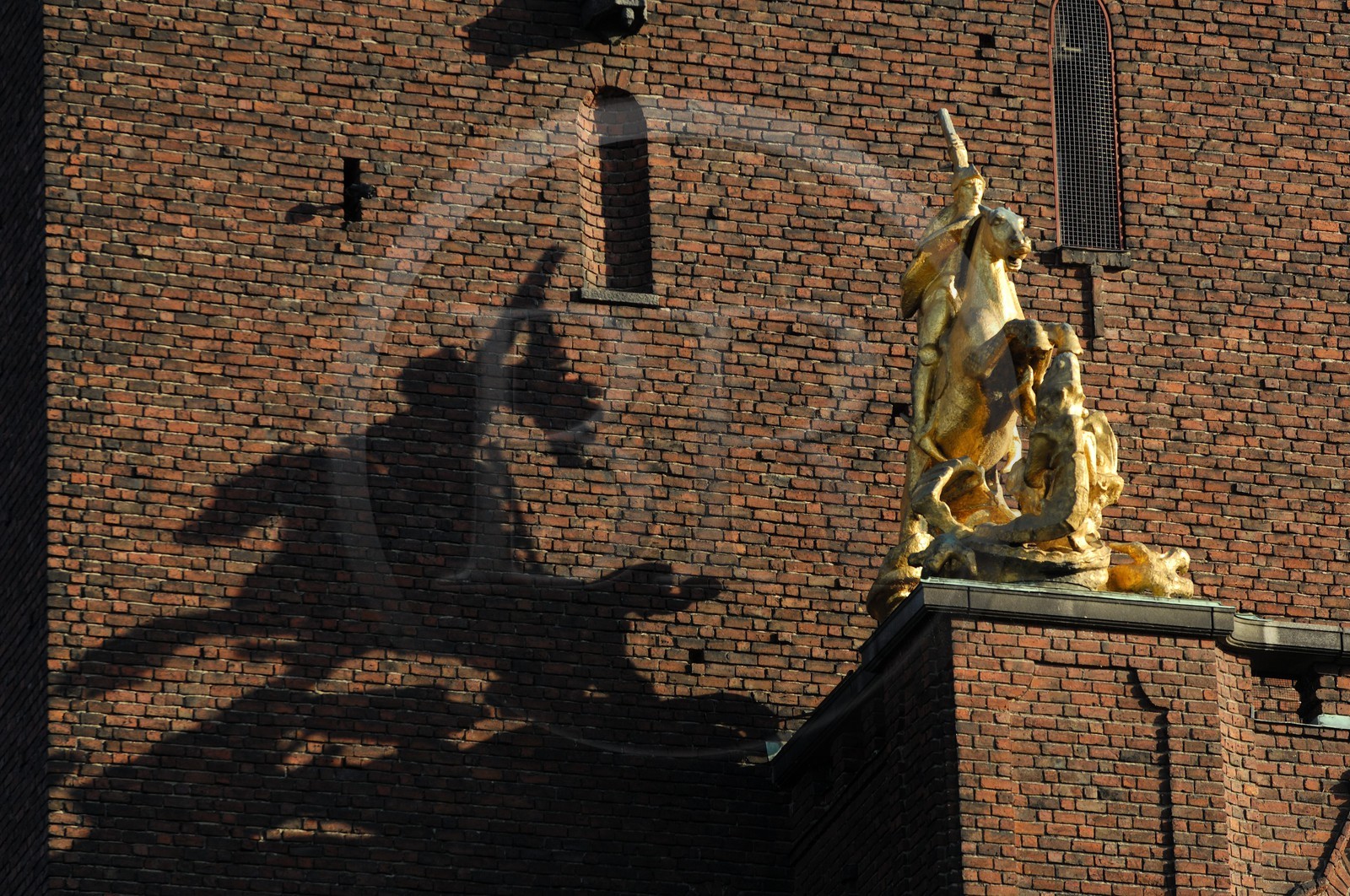 Suède, Stockholm, , île de Kungsholmen, l'hôtel de ville de Stockholm, également nommé Stadshuset, construit par l'architecte Ragnar Ostberg
