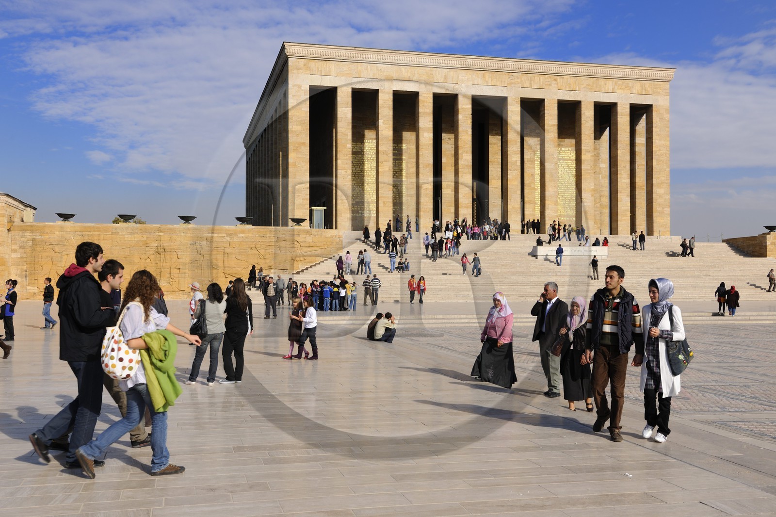 Turkey, Central Anatolia, Ankara, Ataturk Mausoleum