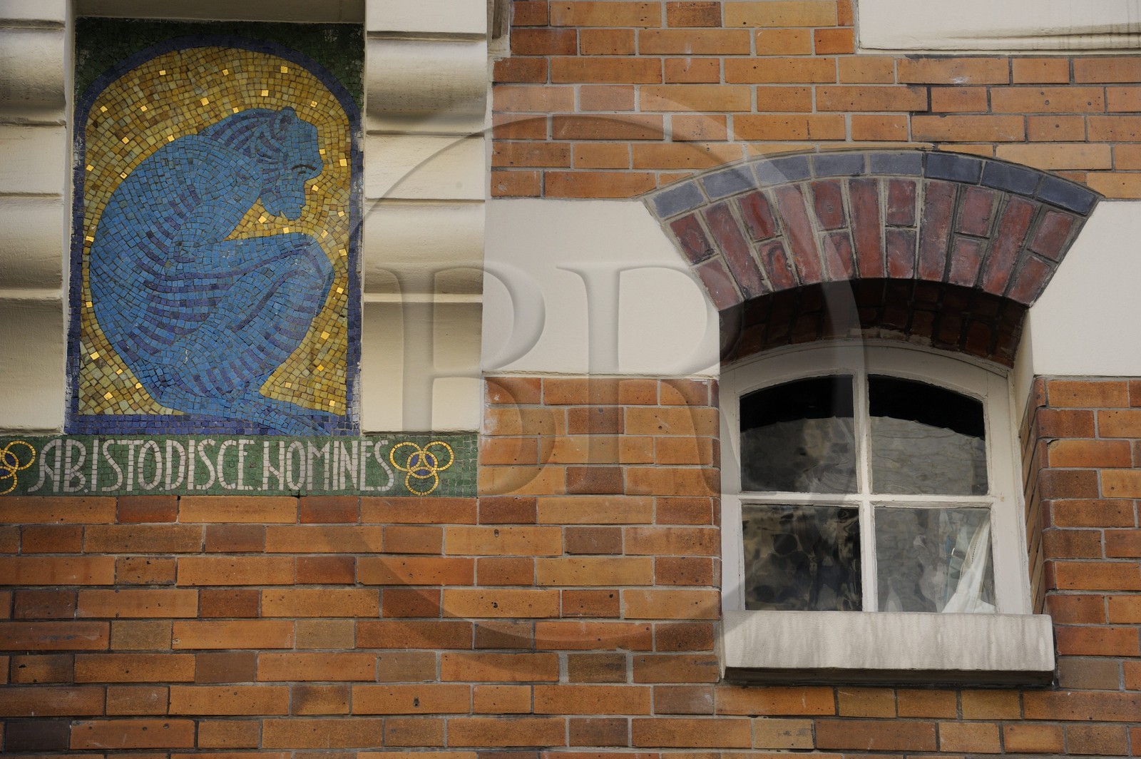 France, Val-de-Marne (94), Vincennes, maison d’artiste aux décors d’animaux au 13 rue Eugénie-Gérard
