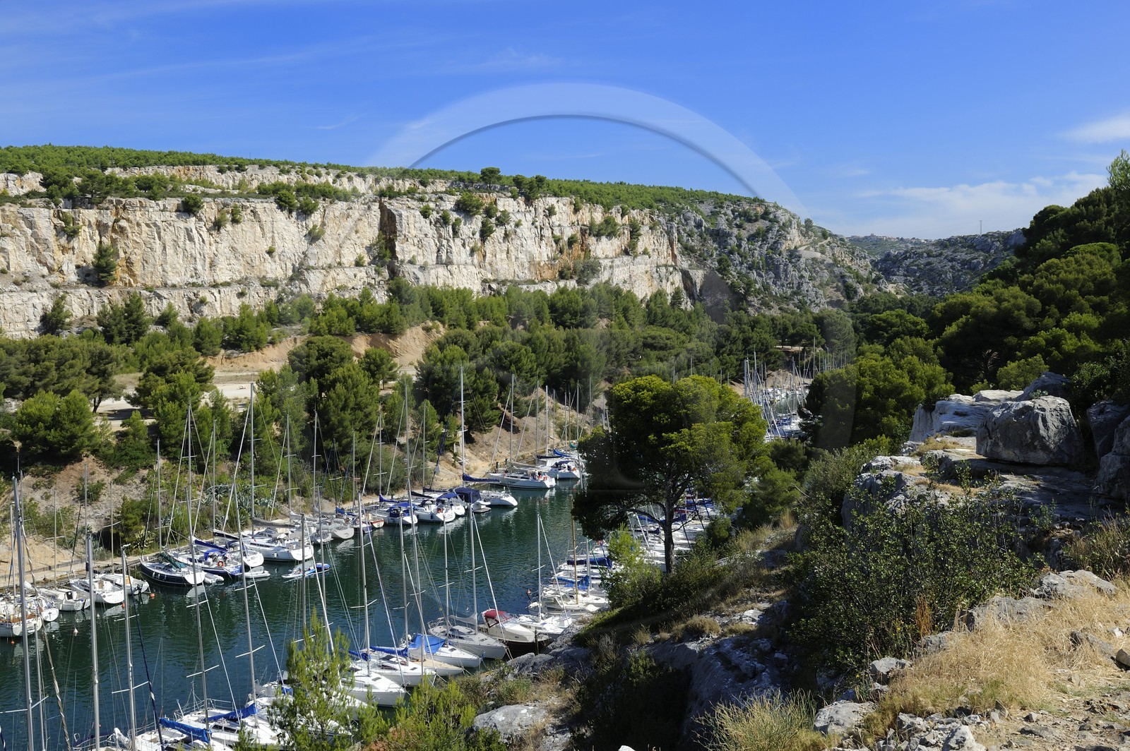 France, Bouches-du-Rhône (13), Cassis, la calanque de Port-Miou
