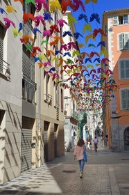 France, Var (83), Toulon, quartier du petit Chicago devenu quartier des Arts, rue Pierre Semard alias la rue des Arts