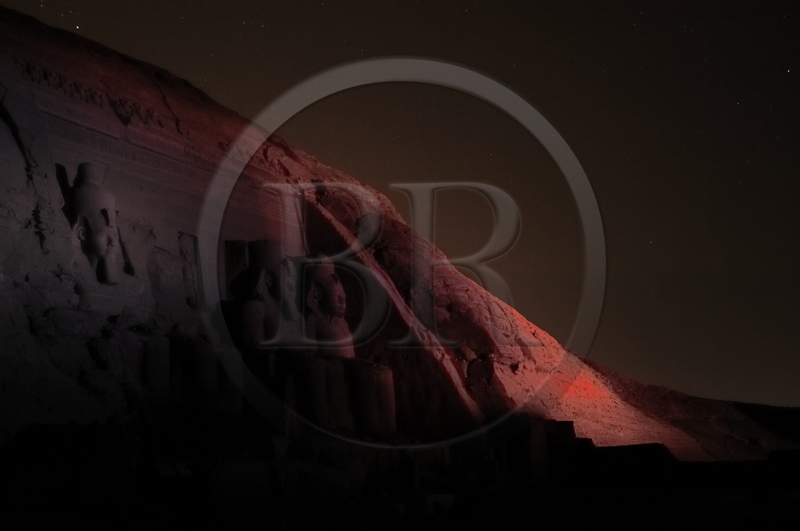 Egypt, Upper Egypt, Nubia, Abu Simbel, site listed as World Heritage by UNESCO, Ramesses II Temple