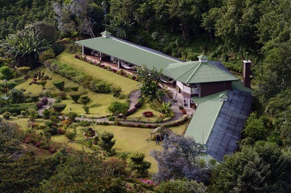 Panama, Chiriqui province, Boquete, the Coffee Plantation Finca Lerida, the hotel