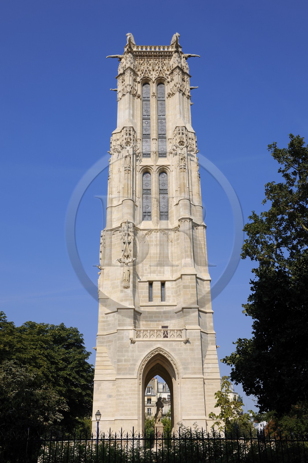 France, Paris (75), la tour Saint Jacques