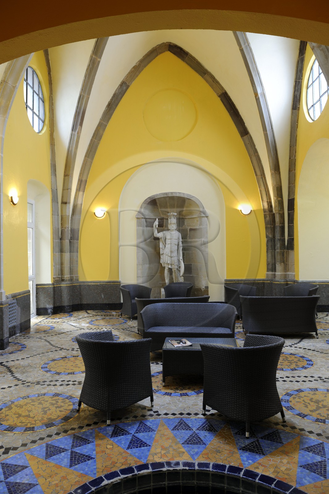 France, Vosges (88), Station thermale de Plombières-les-Bains, Centre Forme et Santé Calodaé