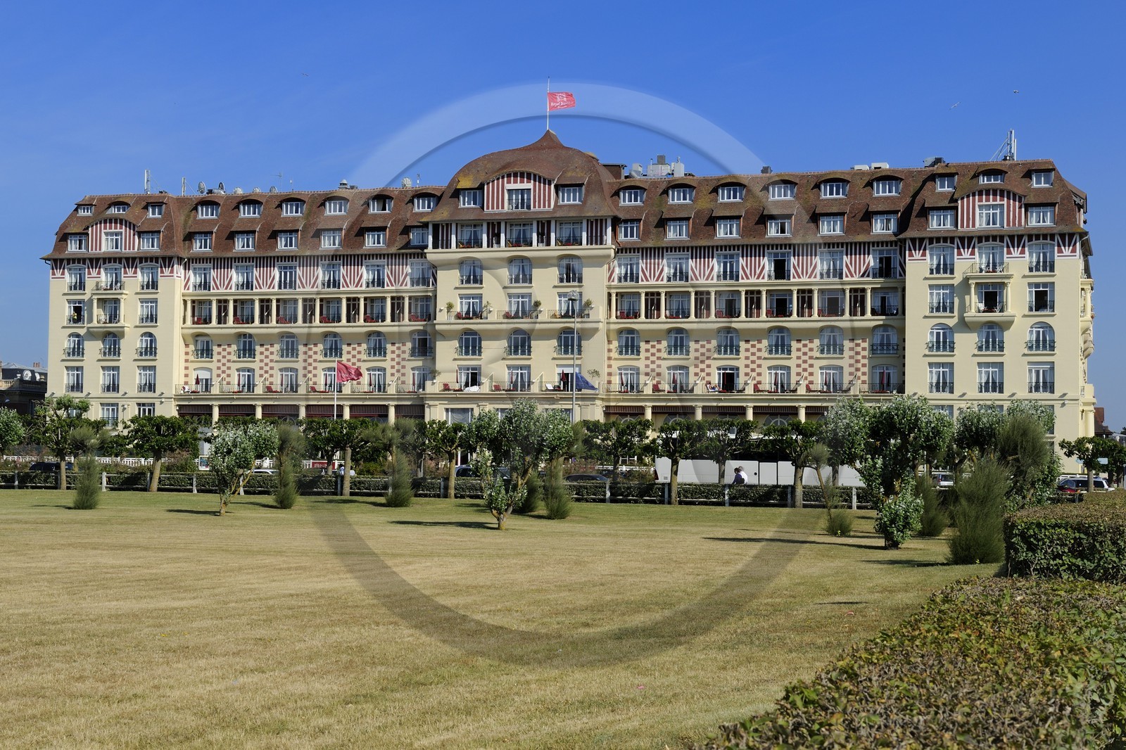 France, Calvados (14), Pays d'Auge, Deauville, l'Hotel Royal Barriere