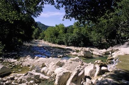 France, Drôme (26), vallée de l' Ouvèze vers Buis-les-Baronnies