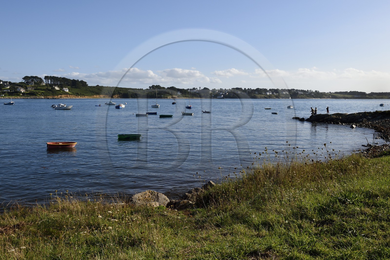 France, Finistère (29), Landeda, les dunes de Sainte-Marguerite