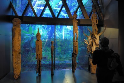 France, Paris (75), le musée des Arts Premiers, musée du quai Branly