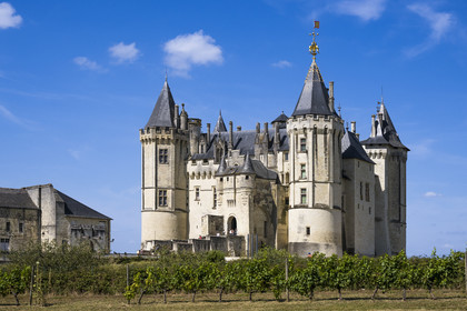 France, Maine-et-Loire, Loire valley listed as World Heritage by UNESCO, Saumur, the castle