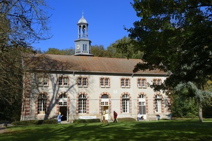 France, Seine-Saint-Denis (93), Sevran, parc national forestier de la Poudrerie, le pavillon Maurouard