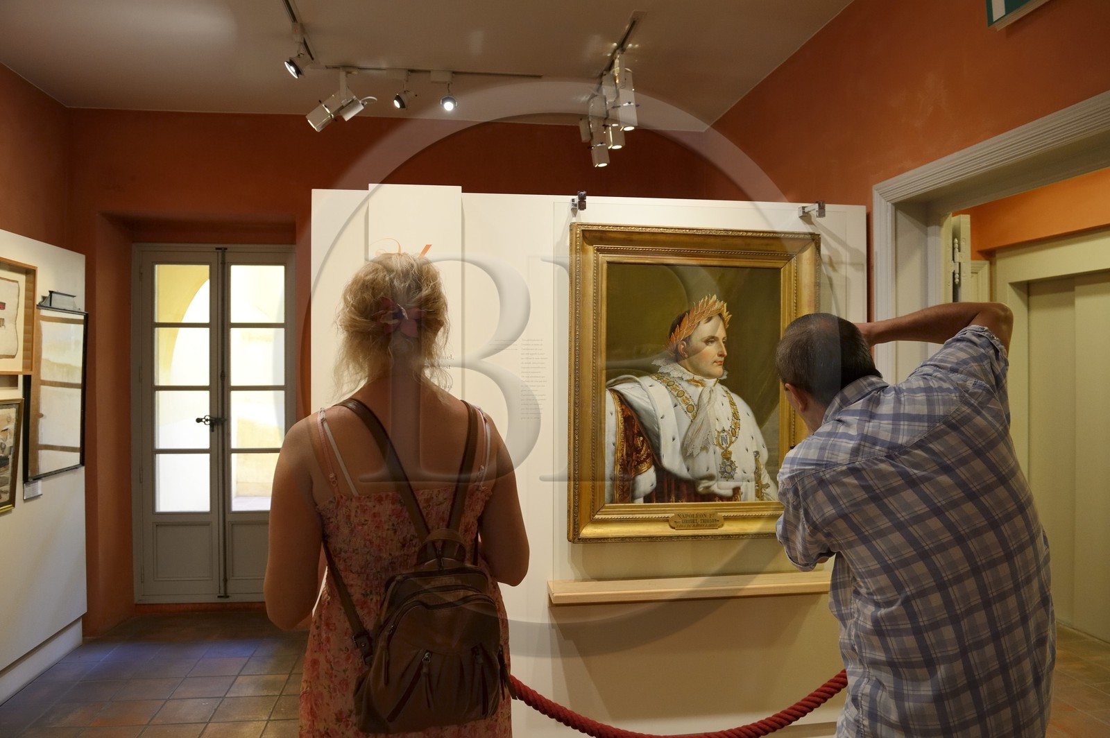 France, Corse-du-Sud (2A), Ajaccio, Musée de la Maison Bonaparte dans la maison natale de Napoléon Bonaparte