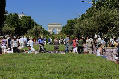 operation Nature Capitale 2010 on the Champs-Elysées