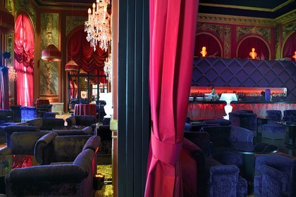 France, Calvados (14), Pays d'Auge, Deauville, Casino Barriere de Deauville, un des bars