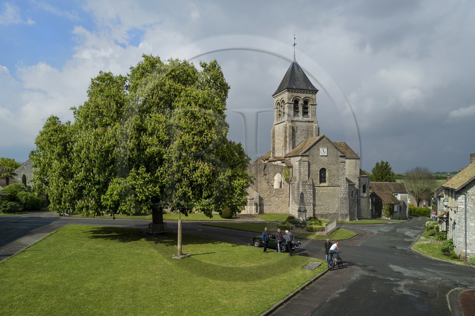France, Yvelines, Montchauvet, Sainte Marie Madeleine (St. Mary Magdalene) church