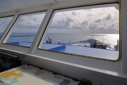 Islande, vers le Détroit du Danemark, croisière à bord du bateau de croisière le Princess Danae