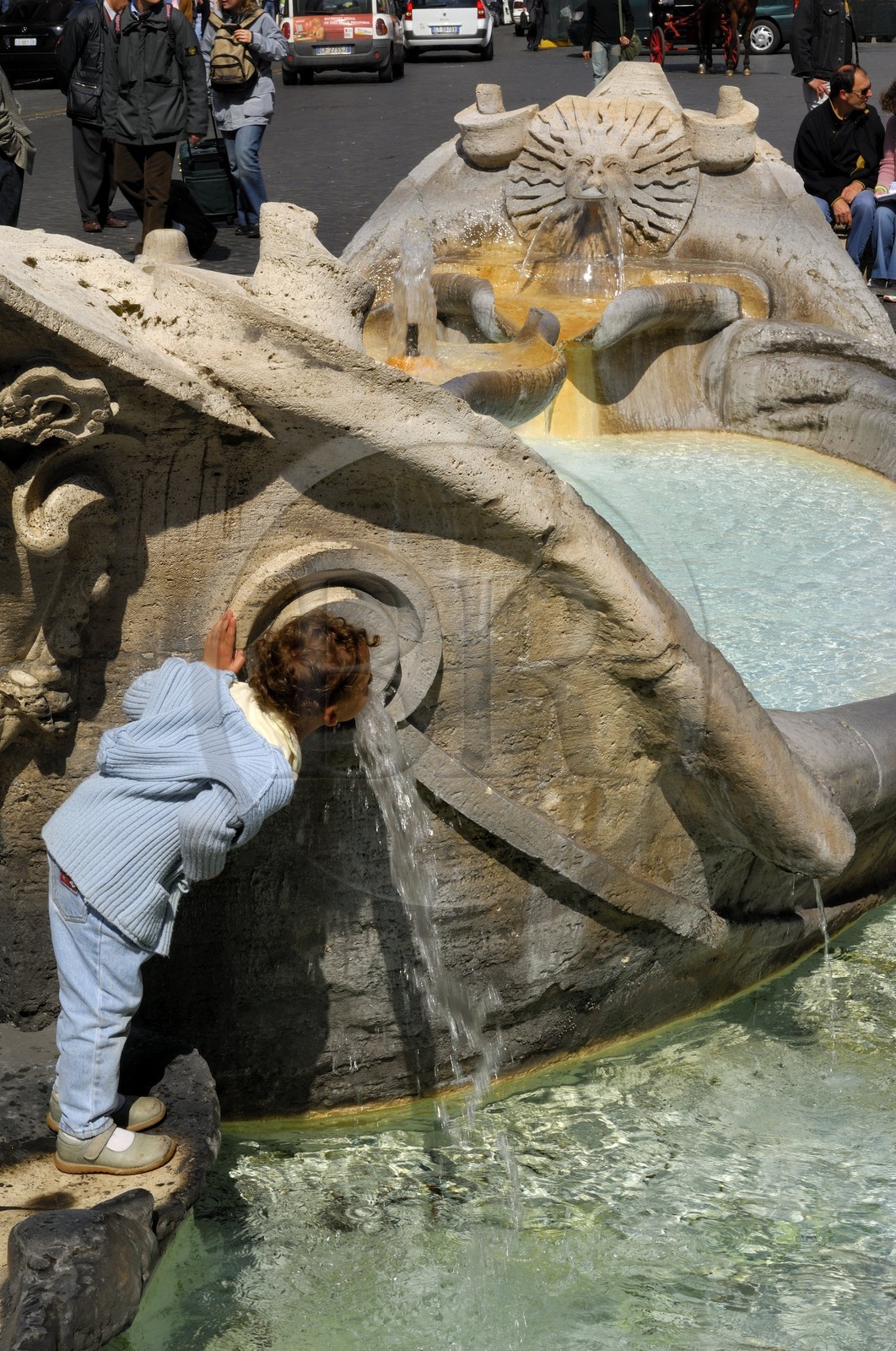 Italy, Lazio, Rome, historical center listed as World Heritage by UNESCO, Piazza di Spagna