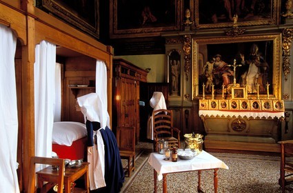 France, Cote d'Or, the former hospital (Hotel Dieu) of Beaune, the Saint Hughes room