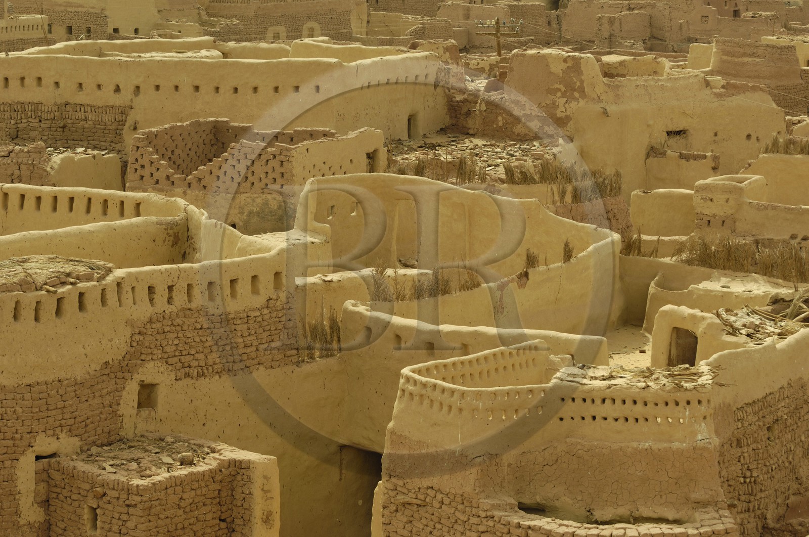 Egypte, désert libyque, oasis de Dakhla, ville de Balat