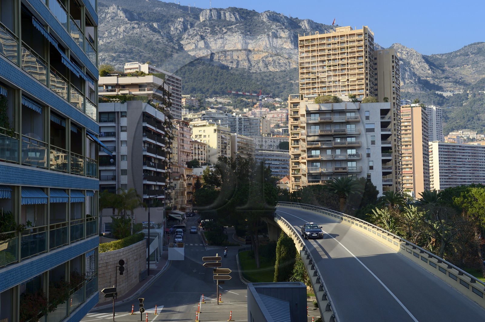 Principauté de Monaco, Monaco, Monte-Carlo, boulevard du Larvotto