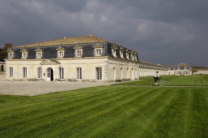 France, Charente-Maritime (17), Rochefort, le quartier de l'Arsenal, la Corderie Royale