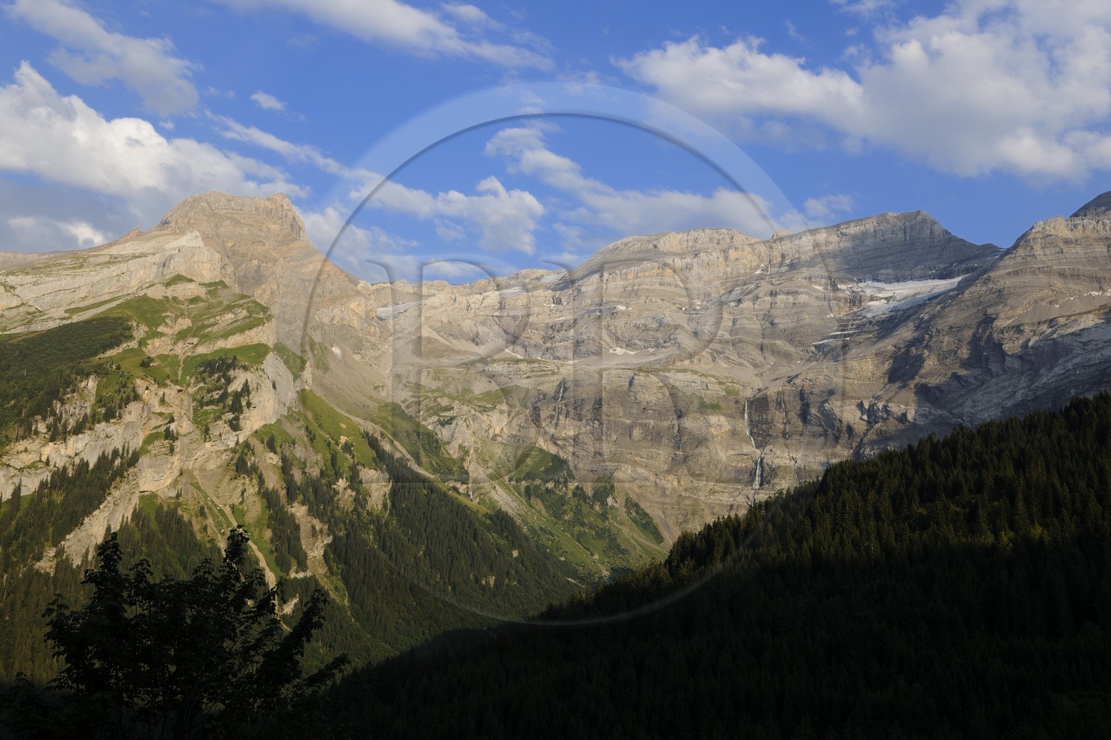Suisse, canton de Vaud, Les Diablerets et son glacier