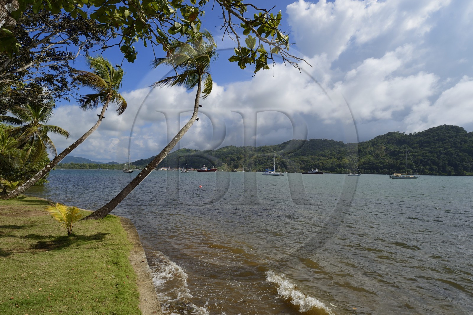 Panama, province de Colon, la baie de Portobelo