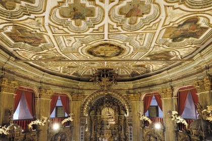 Brazil, Minas Gerais state, Ouro Preto, historical center listed as World Heritage by UNESCO, Matriz Nossa Senhora do Pilar church (Gold Route, Estrada Real)