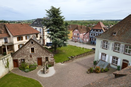 France, Bas-Rhin (67), Westhoffen, l'hotel de ville