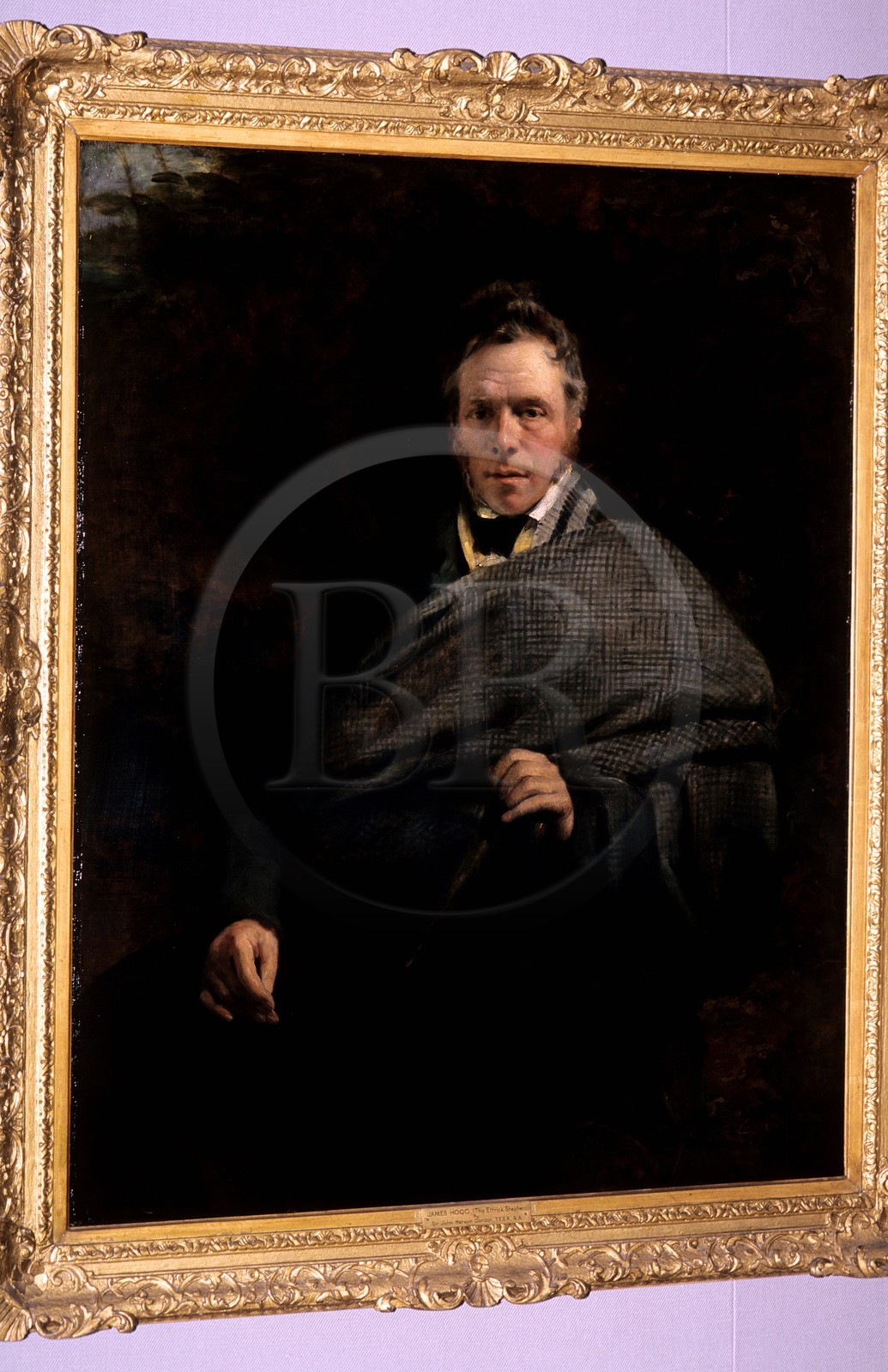 Royaume-Uni, Ecosse, Edimbourg, National Portrait Gallery Robert Burns