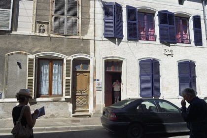 France, Meuse (55), Saint-Mihiel, maison du sculpteur de la Renaissance Ligier Richier au 7 rue des Hauts-Fossés